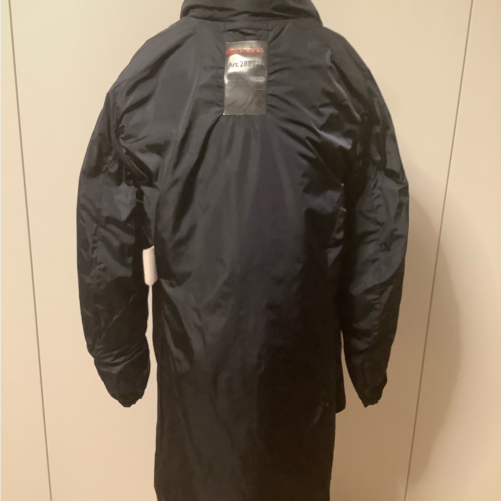 Prada lightweight dark blue coat sz44 - Picture 16 of 16